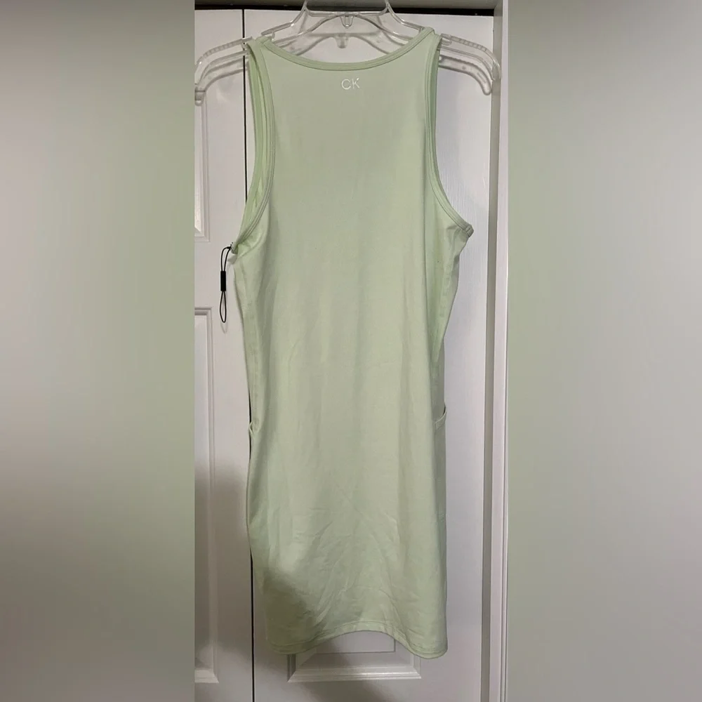 Calvin Klein Women's Mint Green Performance Athletic Dress NWOT S #2100 - Picture 6 of 9